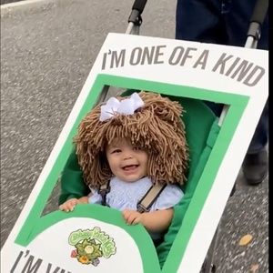 Cabbage patch wig for costume